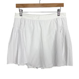 SPANX White Pleated Skirt with Biker Shorts- Size XL