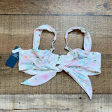 Abercrombie & Fitch Floral with Back Tie Underwire Bikini Top NWT- Size M (sold out online, we have matching bikini bottoms and cover up)
