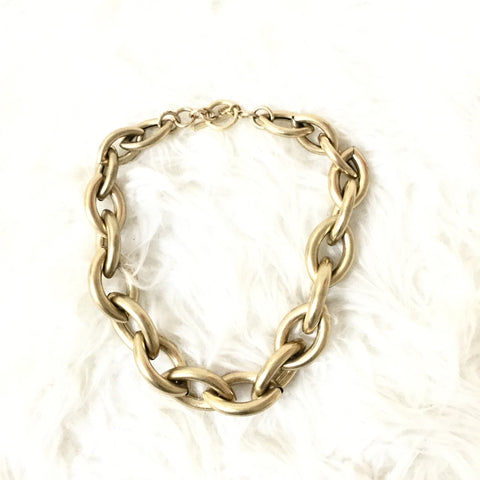 Jenny Bird Sloane Collar 14K Gold Dipped Brass Necklace
