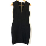 Lulus Deep V Fitted Tank Dress with Back Zipper- Size S
