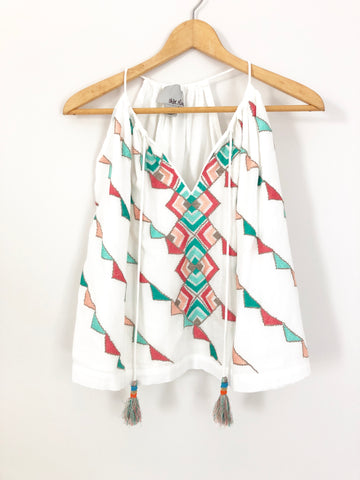 Chloe & Oliver Embroidered Tank -Size XS