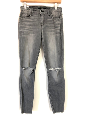 Joe's Grey Distressed Lorilei Skinny Ankle Jeans- Size 28 (Inseam 26”)