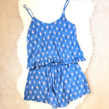 Impeccable Pig Cactus Two Piece Short Set- Size S