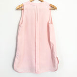 Banana Republic Blush Pink Tank Blouse with Keyhole Back- Size S