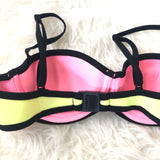 Triangl Neoprene Colorblock Swimsuit Top- Size S (TOP ONLY)