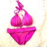 La Blanca Pink Cinched Swimsuit Bottoms- Size 6