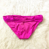 La Blanca Pink Cinched Swimsuit Bottoms- Size 6