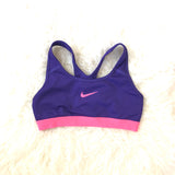 Nike Purple Sports Bra- Size S