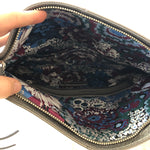 Vera Bradley Metallic Elise Foldover Clutch NWT