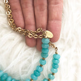 Betsy Pittard Designs Beaded Tassel Necklace