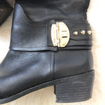 Vince Camuto Black Over the Knee Boots with Studs- Size 10