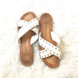 Dolce Vita White Studded Sandals- Size 9.5