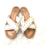 Dolce Vita White Studded Sandals- Size 9.5