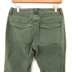Vineyard Vines Army Green Pants With Ankle Zipper- Size 2 (Inseam 28.5")