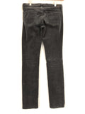 Adriano Goldschmied The Stevie Slim Straight Grey Corduroy Pants- Size 27 (Inseam 30")