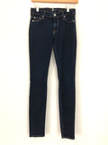 Seven For All Mankind Dark Skinny Jean- Size 27 (Inseam 30")