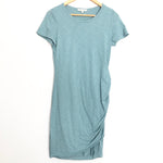 WasabI + Mint T-Shirt Dress with Ruched Side- Size S