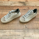 P448 Theo Low Top Animal Print/Bronze Sneakers- Size 37 (US 7, see notes)