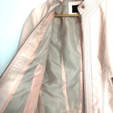 Lulus LA Coalition Pink Vegan Leather Moro Jacket- Size XS