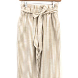 Entro Stripe Paperbag Pants NWT- Size S