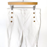 LOFT White High Waist Skinny Jeans NWT- Size 31/12 (Inseam 26.5")