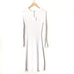 Whyte Valentyne White Sweater Dress NWT- Size 8