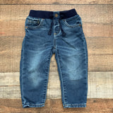 Gap Kid's Boy Drawstring Waist Jeans- Size 12-18M