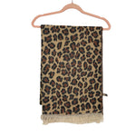 Look Animal Print Shawl- Size One Size