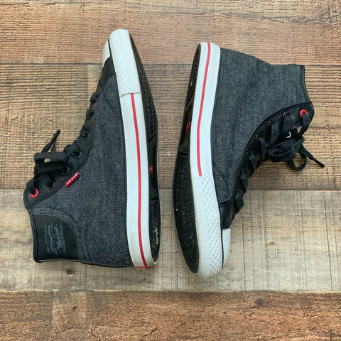Levi's Denim High Top Sneakers- Size 7