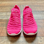 APL Neon Pink Lace Up Slip On Sneakers- Size 7.5 (GREAT CONDITION)