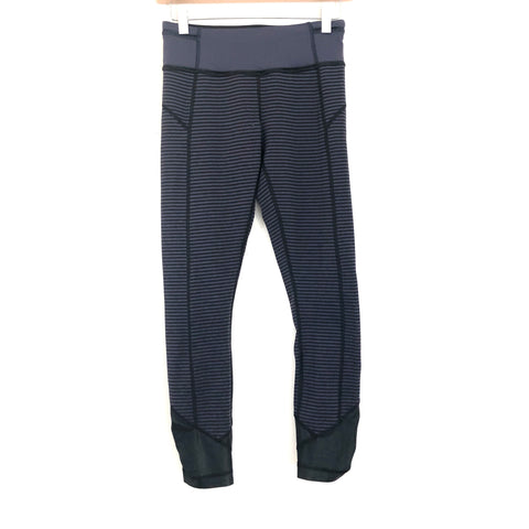 Lululemon Stripe Crop Pants- Size 4 (23” Inseam)