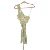 Sky to Moon Cheer Up Buttercup Yellow Multi Floral Print Dress- Size S (sold out online)