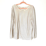 BP Long Sleeve Striped Top- Size M