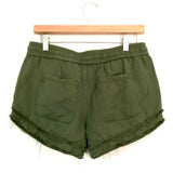Ann Taylor LOFT Army Green Cloth Shorts- Size XS