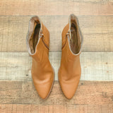 Seychelles Camel Leather Booties- Size 7 (GREAT CONDITION)