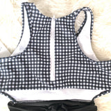 Bates Boutique Gingham One Piece Swimsuit (with removable cups) NWT- Size S