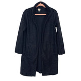 A New Day Black Open Front Sweater Coat- Size XS (sold out onlilne)