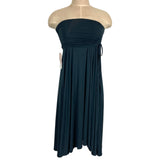 Final Touch Navy Blue Cinched Top Dress NWT- Size S
