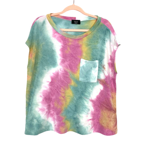 Vici Tie Dye Sleeveless Top- Size M