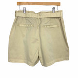 Sanctuary Standard Surplus Tan Paper Bag Waist Belted Shorts NWT- Size 31
