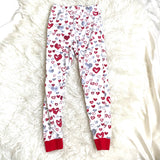 Burt's Bees Kids Heart Two Piece Pajama Set- Size 5 (Julie)