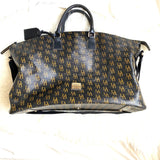 Dooney & Burke Black Large Duffle Tote Bag (Jana)