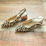 Sole Society Real Cow Hair Fur Pointed Toe Heels- Size 8