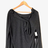 IRO Jeans Charcoal Long Sleeve Dress- Size S
