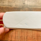 Halogen White Trouser Fit Belt- Size XS (see notes)