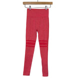 No Brand Heathered Pink Side Mesh Leggings- Size S (we have matching top, Inseam 23.5")