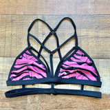 Fit Mama Strappy Cutout Sports Bra- Size S
