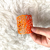 No Brand Neon Orange Cuff Bracelet
