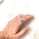 No Brand Elastic Beaded Ring