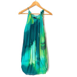BCBG Green/Blue Dress- Size S (see notes)